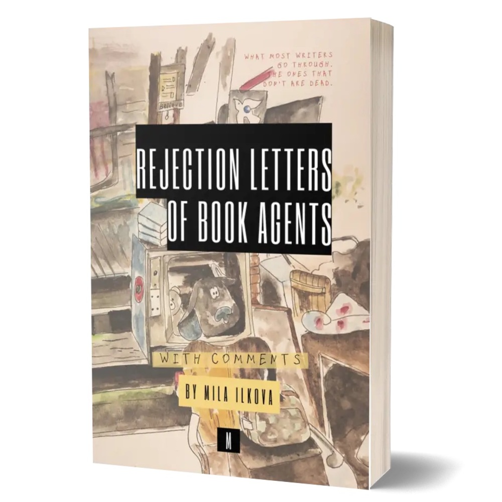 Dark humor book "Rejection Letters of Book Agents"